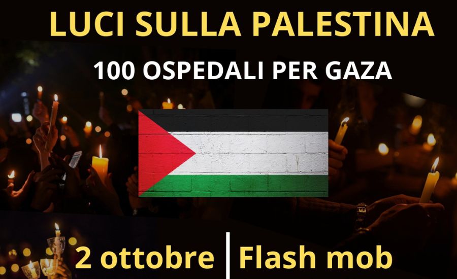 Uniti per Gaza - Luci sulla Palestina: 100 ospedali per Gaza